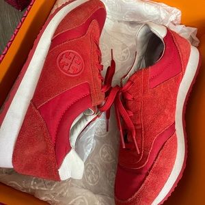 Tory Burch Masai Red sneakers